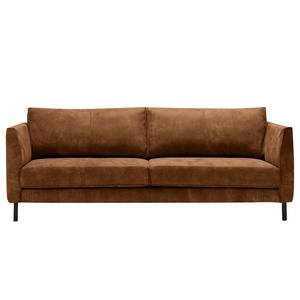 3-Sitzer Sofa Esquire Echtleder Fortesa: Braun