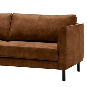 3-Sitzer Sofa Esquire Echtleder Fortesa: Braun