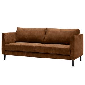 2,5-Sitzer Sofa Esquire Echtleder Fortesa: Braun