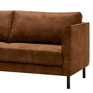 2,5-Sitzer Sofa Esquire Echtleder Fortesa: Braun