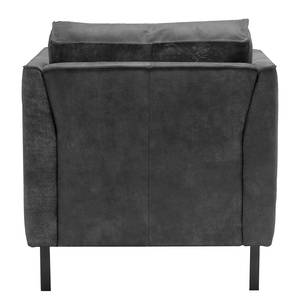 Fauteuil Esquire Cuir Fortesa: Noir