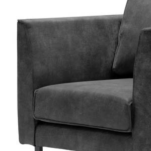 Fauteuil Esquire Cuir Fortesa: Noir