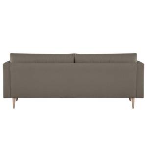 3-Sitzer Sofa Kayena Bouclé - Bouclé Stoff Eurona: Grau - Buche Hell