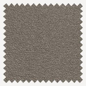 Repose-pieds Kayena Bouclé - Tissu Bouclé Eurona: Gris - Chrome brillant