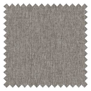 Canapé 2 places Kayena Tissu - Velours Lark: Marron gris - Chrome brillant