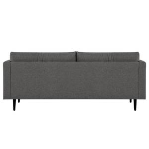 2-Sitzer Sofa Kayena Webstoff - Webstoff Lark: Dunkelgrau - Schwarz