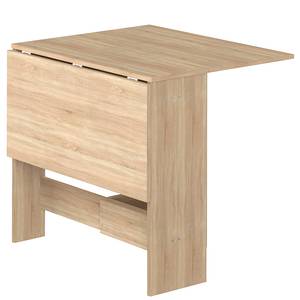 Eettafel Papillon gecoate spaanplaat - eikenhouten look - Eikenhouten look