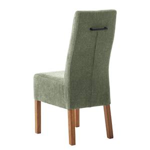 Chaise capitonnée Meyance Vert olive