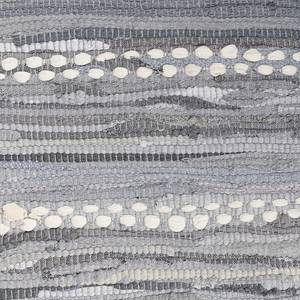 Tappeto a pelo corto Malika Cotone - Grigio - 170 x 120 cm - Grigio - 170 x 120 cm