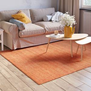 Tapis en laine Rana Laine de mouton - Rouge - 290 x 200 cm - Terre cuite - 290 x 200 cm