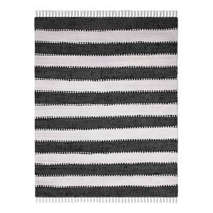 Tapis Maher Coton - Noir - 150 x 80 cm - Noir - 150 x 80 cm