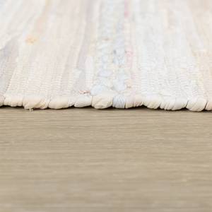 Kurzflorteppich Malika Baumwolle - Beige  - 200 x 140 cm - Beige - 200 x 140 cm