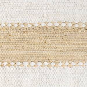 Kurzflorteppich Maher Baumwolle - Beige - 200 x 140 cm - Beige - 200 x 140 cm