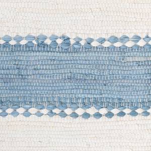 Tappeto a pelo corto Maher Cotone - Azzurro - 200 x 140 cm - Celeste chiaro - 200 x 140 cm