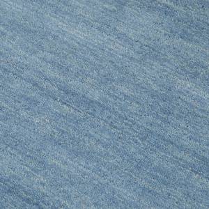 Tapis en laine Rana Laine de mouton - Bleu - 150 x 80 cm - Bleu - 150 x 80 cm