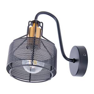 Wandlamp Foro 1 lichtbron ijzer - zwart