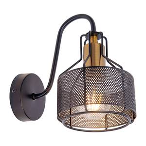 Wandlamp Foro 1 lichtbron ijzer - zwart