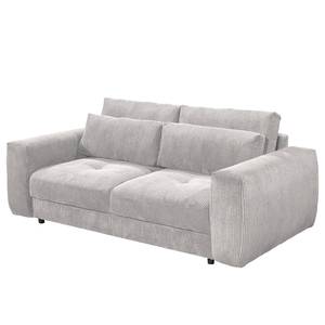 2,5-Sitzer Sofa Joseli Cordstoff Zuri: Silber