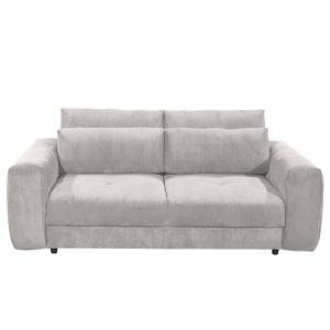 2,5-Sitzer Sofa Joseli Cordstoff Zuri: Silber