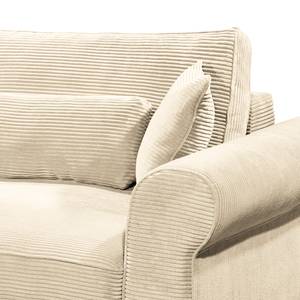 Schlafsofa Lavoura Cordstoff Zuri: Creme