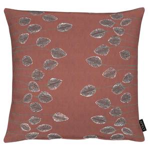 Housse de coussin 5701 Viscose / Polyester - Terracotta - 49 x 49 cm - Terre cuite