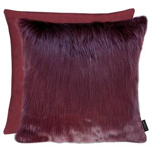 Dekokissen Lars Polyester / Polyacryl - Bordeaux - 45 x 45 cm - Bordeaux - 45 x 45 cm