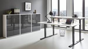 Ensemble de bureau Avin - 3 éléments A Anthracite / Blanc