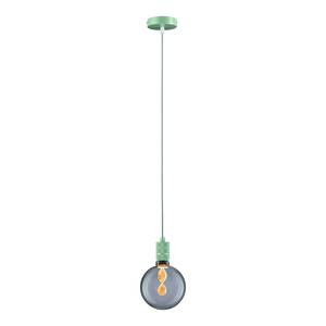 Hanglamp Neordic Tilla aluminium/microvezel - Lichtgroen - 10 x 10 cm