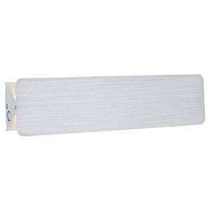 Wandleuchte Katla Aluminium - Silber - Breite: 31 cm