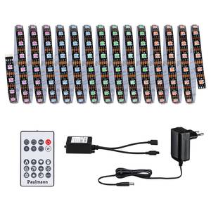 Dynamic LED-Strip Rainbow 5m Aluminium / Polycarbonat - Schwarz