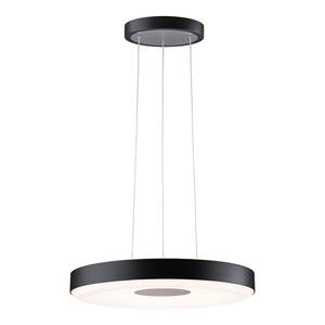 Hanglamp Puric Pane II aluminium/polycarbonaat - zwart