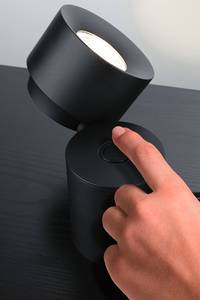 Lampe Puric Pane I petite Aluminium / Polycarbonate - Noir