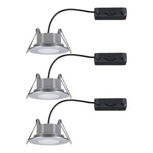 Spots Calla - Lot de 3 Polycarbonate - Gris / Argenté