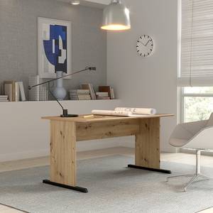 Bureau Patal Eikenhoutlook Artisan - Breedte: 144 cm