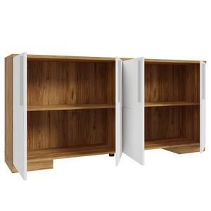 Dressoir Geriva wit/Catania eikenhouten look