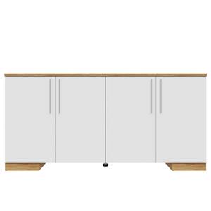 Dressoir Geriva wit/Catania eikenhouten look