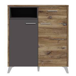 Kast Ildera tin-eikenhouten look/grijs