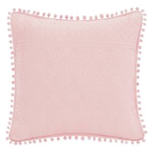 Sierkussen Ladore polyester - Lichtroze - 45 x 45 cm