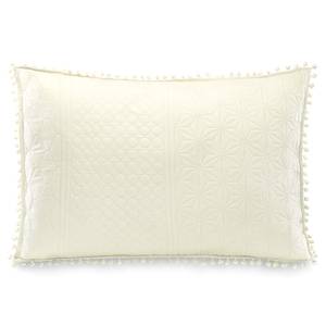 Coussin Ladore Polyester - Crème - 70 x 50 cm