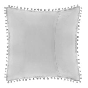 Housses de coussin Ladore - Lot de 2 Polyester - Gris clair - 45 x 45 cm