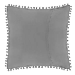 Housses de coussin Ladore - Lot de 2 Polyester - Graphite - 45 x 45 cm