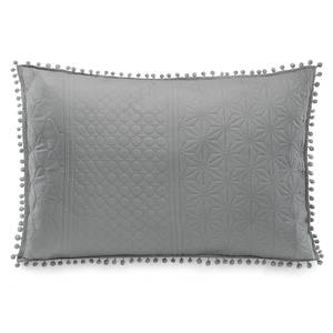 Coussin Ladore Polyester - Graphite - 70 x 50 cm