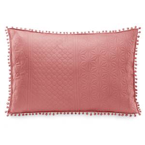 Sierkussen Ladore polyester - Oud pink - 70 x 50 cm