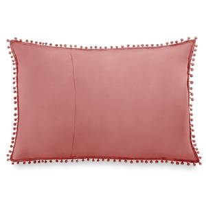 Kussen Ladore set van 2 polyester - Oud pink - 70 x 50 cm