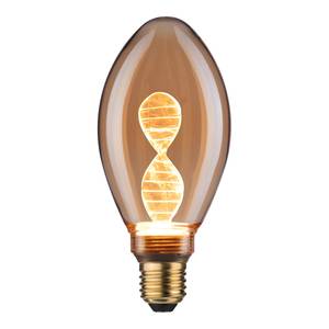 Lampadina a LED Inner Glow Helix B Vetro trasparente - Oro - Dorato