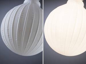 LED-Leuchtmittel White Lampion Typ C Glas - Weiß