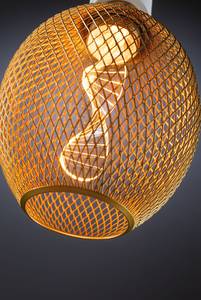 Ampoule LED Glow Globe Helix Métal - Laiton - Laiton