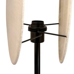 Staande lamp Boho Darling metaal / deels massief hout / textiel - beige - 1 lichtbron