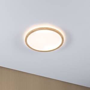 LED-plafondlamp Atria Shine type A kunststof / eikenhouten look - bruin - 1 lichtbron - 29 x 29 cm