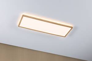 LED-Deckenleuchte Atria Shine Typ B Kunststoff / Eiche Optik - Braun - 1-flammig - 58 x 20 cm